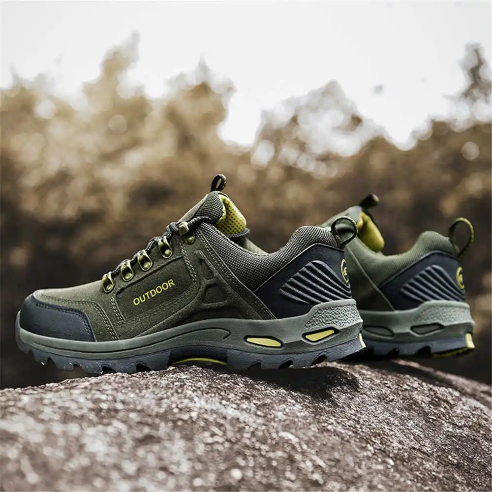 Women'S Accessories Wholesale Suppliers - Non-SLIP Lace Up เดินป่าเทนนิสสําหรับชายเทรนเนอร์สําหรับชาย Mountain รองเท้ารองเท้าผ้าใบกีฬาแฟชั่น-Man