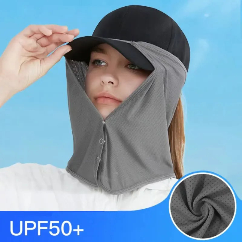 Women'S Golf Accessories - Quick Drying หมวกตกปลา Face คอบังแดดหน้ากากหมวก UV
