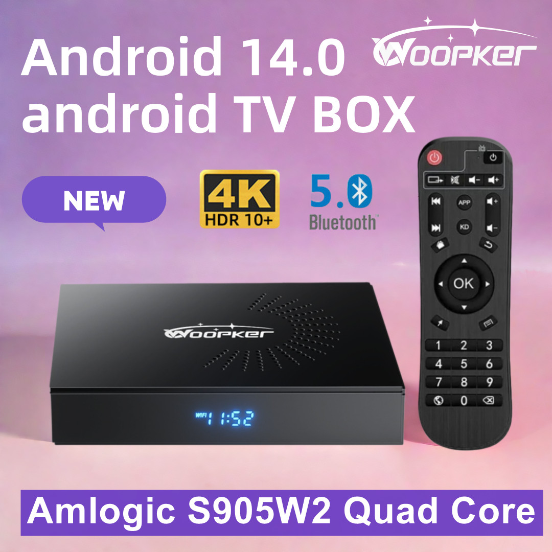 Women Accessories Pandora - Woopker KW2 Android 14 กล่องทีวีAmlogic S905W2