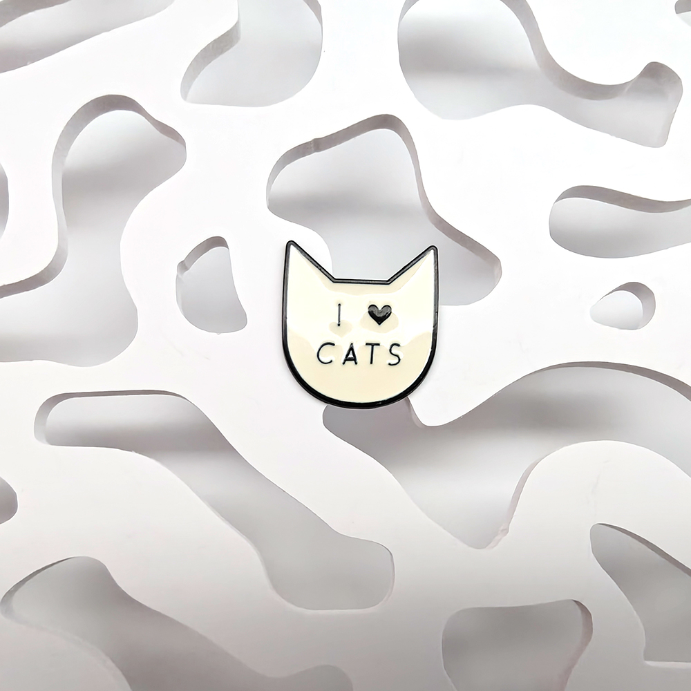 น่ารักการ์ตูน I Love Cat เข็มก - Women Accessories Picture บทวิจารณ์และราคา