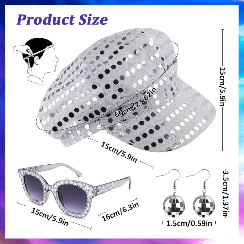 ชุดอุปกรณ์แต่งกายดิสโก้ยุค 70  - Women'S Accessories In The 70S บทวิจารณ์และราคา