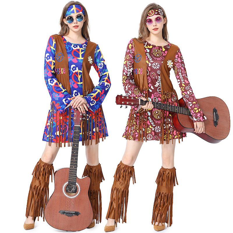 ฮาโลวีนดิสโก้ชุด 70s 60s Hippi - Women'S Accessories In The 70S บทวิจารณ์และราคา