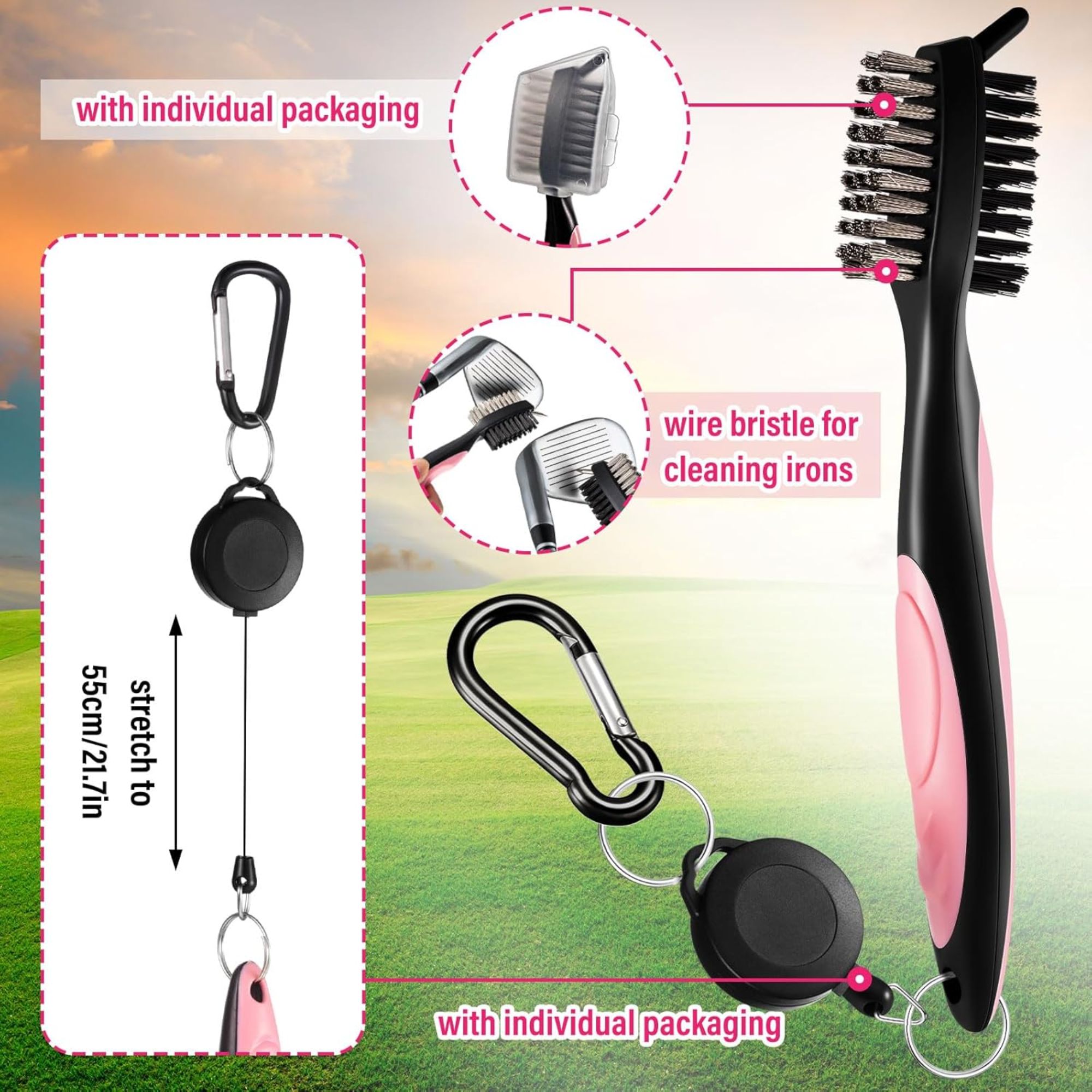 ชุดอุปกรณ์กอล์ฟ 10 ชิ้น ประกอบ - Women'S Golf Accessories บทวิจารณ์และราคา