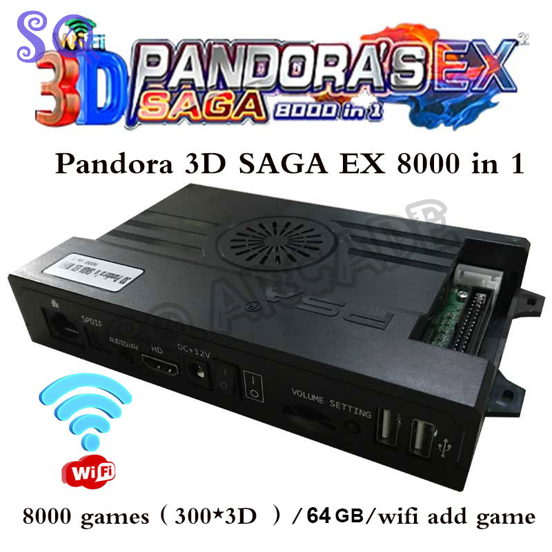 แผงเกม Arcade Pandora EX2 8000 - Women Accessories Pandora บทวิจารณ์และราคา