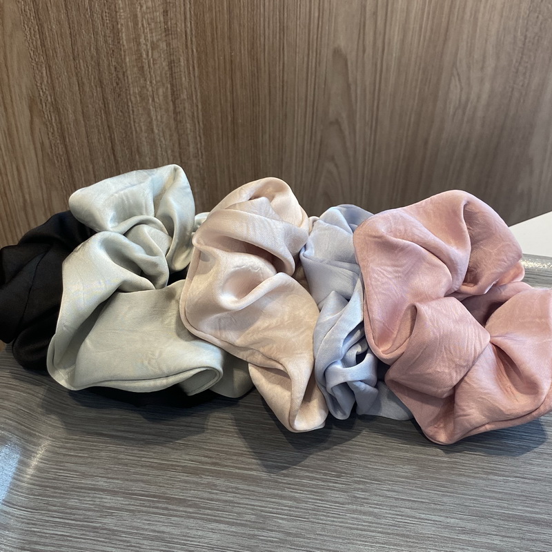 ชุดยางรัดผมแฟชั่น5ชิ้น/เซ็ตสำห - Scrunchie Satin Set บทวิจารณ์และราคา