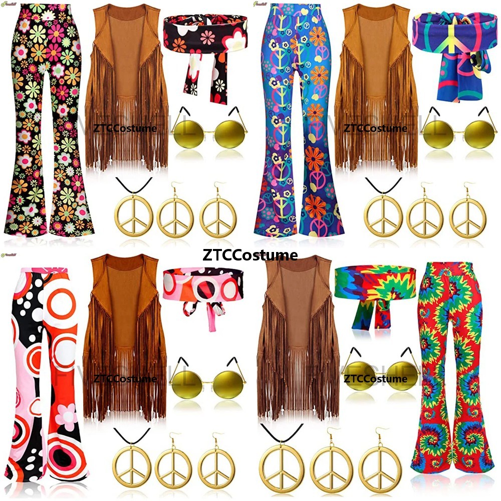 ชุดฮิปปี้ผู้หญิง ยุค 60s 70s ช - Women'S Accessories In The 70S บทวิจารณ์และราคา