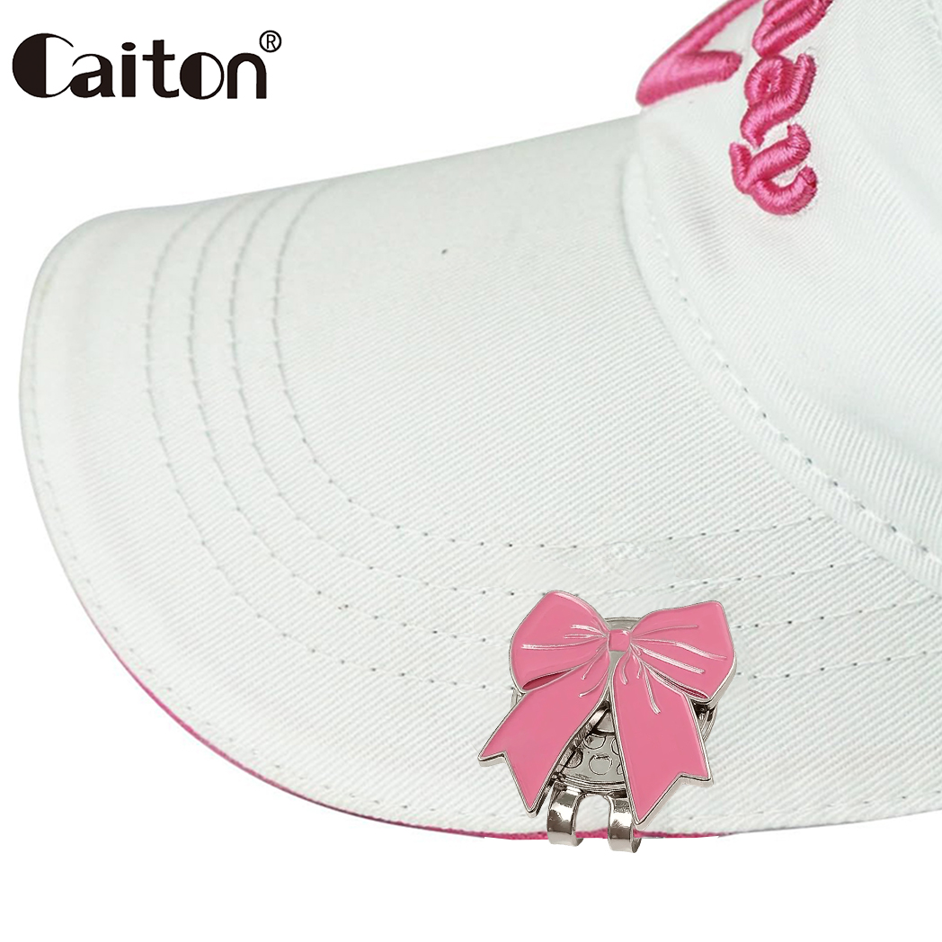 คลิปหนีบหมวกกอล์ฟริบบิ้นสีชมพู - Women'S Golf Accessories บทวิจารณ์และราคา