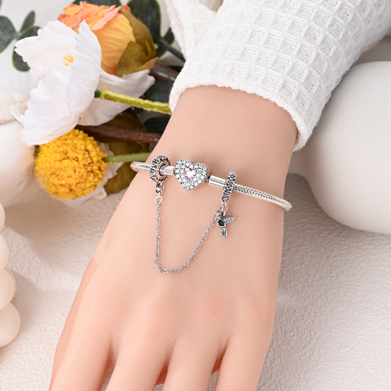จี้ห้อยรูปพระจันทร์สีรุ้งชุบเง - Women Accessories Pandora บทวิจารณ์และราคา