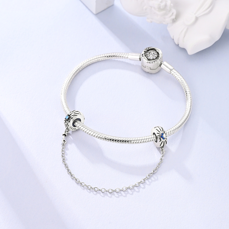 จี้ห้อยรูปพระจันทร์สีรุ้งชุบเง - Women Accessories Pandora บทวิจารณ์และราคา