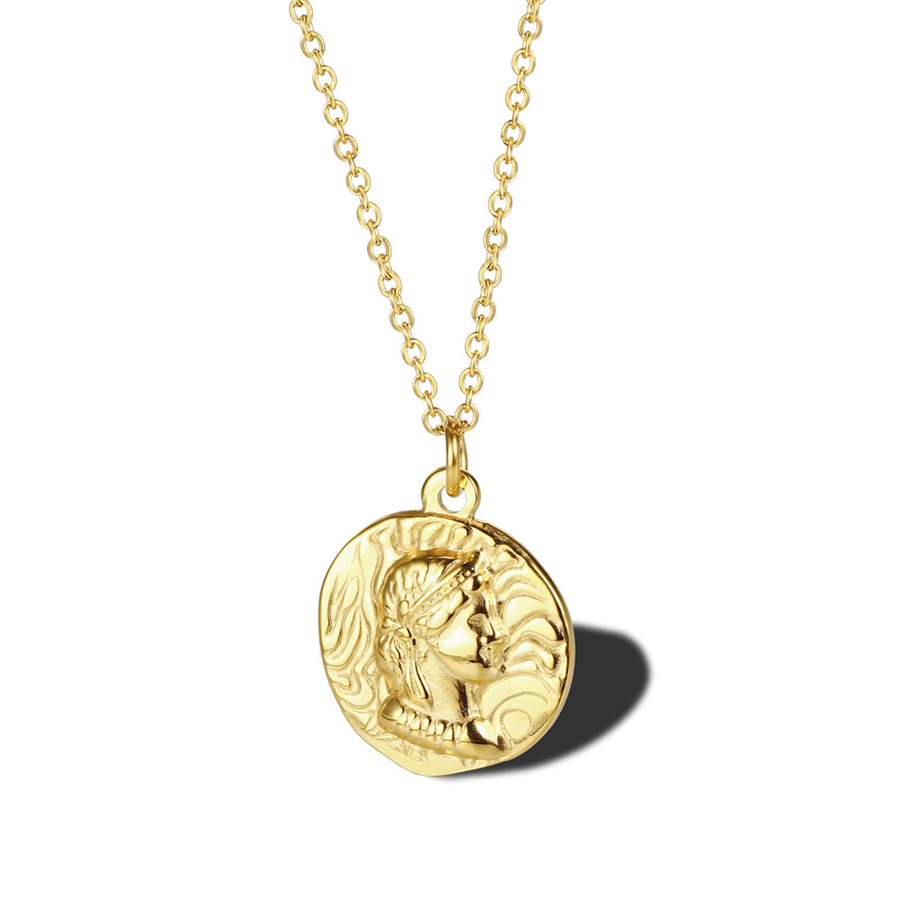 สร้อยคอแฟชั่นลายเหรียญพระราชิน - Coin Necklace Delicate บทวิจารณ์และราคา