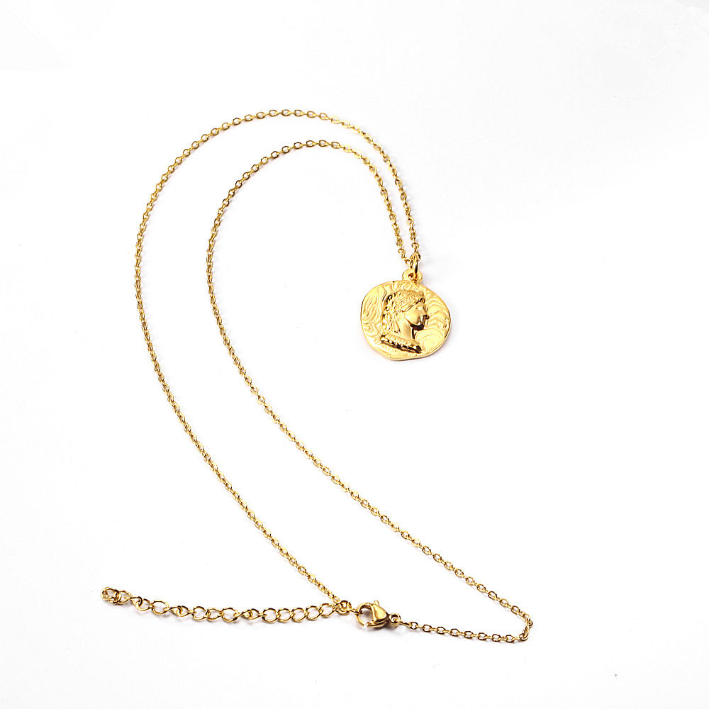 สร้อยคอแฟชั่นลายเหรียญพระราชิน - Coin Necklace Delicate บทวิจารณ์และราคา
