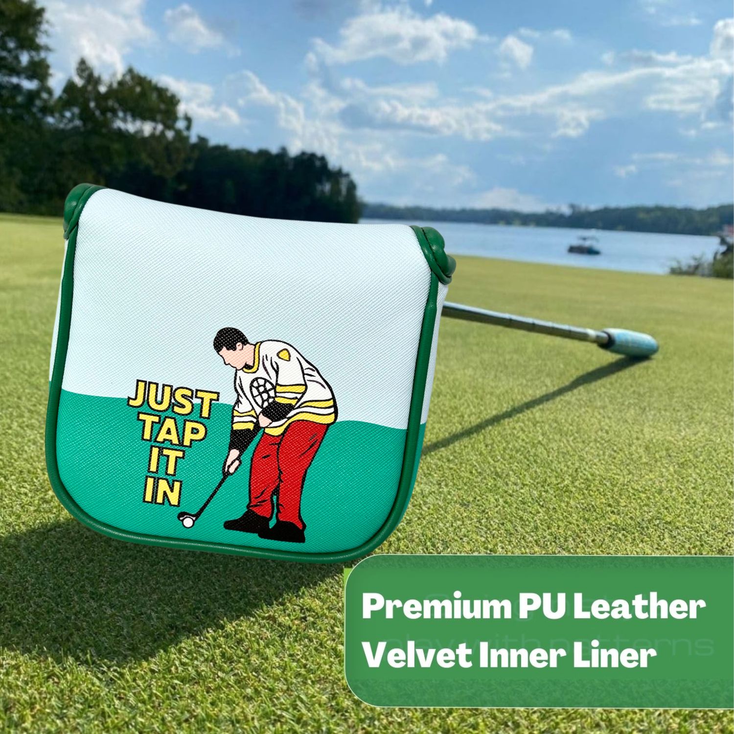 ตลกฝาครอบพัตเตอร์หนัง PU สำหรั - Women'S Golf Accessories บทวิจารณ์และราคา