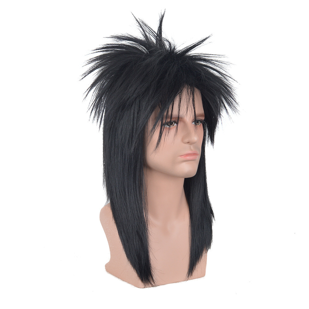 Unisex ยาวสีดำ70S 80S Mullet C - Women'S Accessories In The 70S บทวิจารณ์และราคา
