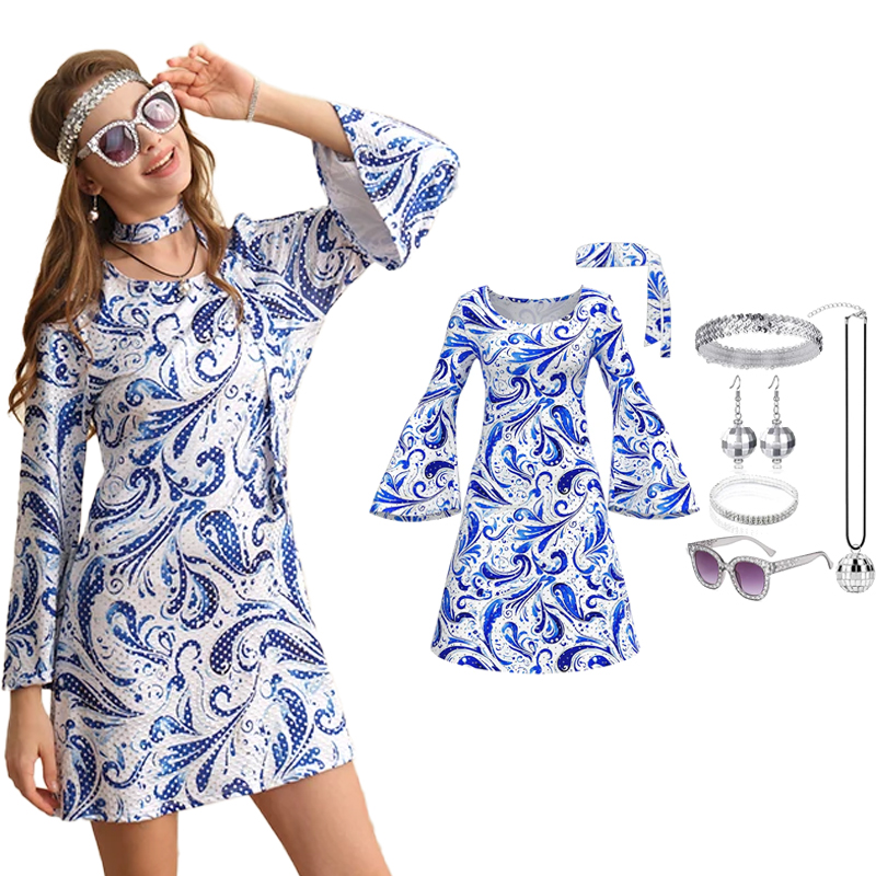70s Disco ชุดผู้หญิง 7 ชิ้น Di - Women'S Accessories In The 70S บทวิจารณ์และราคา