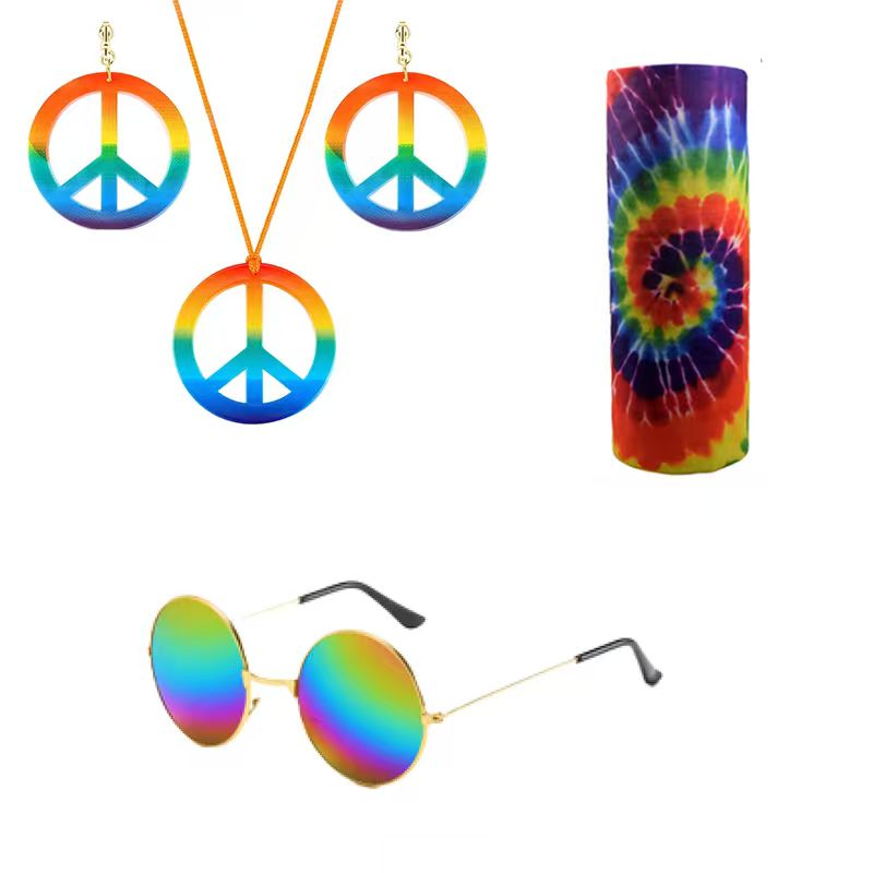 ชุดคอสตูมฮิปปี้ PESENAR ประกอบ - Women'S Accessories In The 70S บทวิจารณ์และราคา