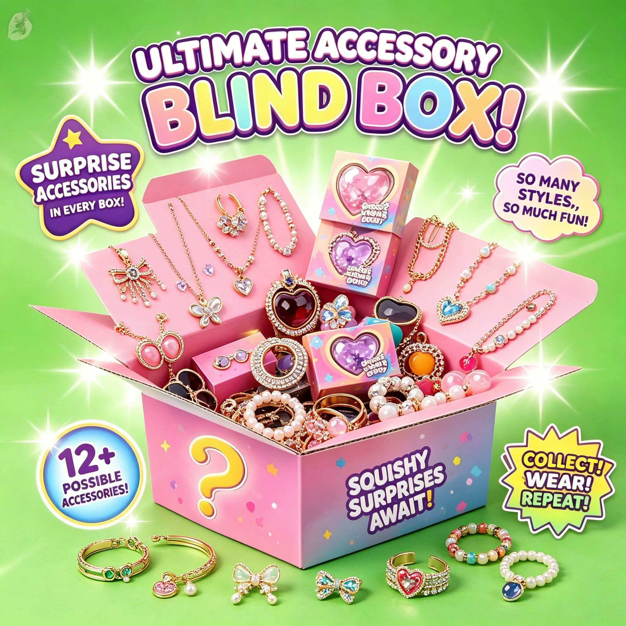 กล่องเครื่องประดับแฟชั่นสุดเซอ - Women Accessories Gift Box บทวิจารณ์และราคา