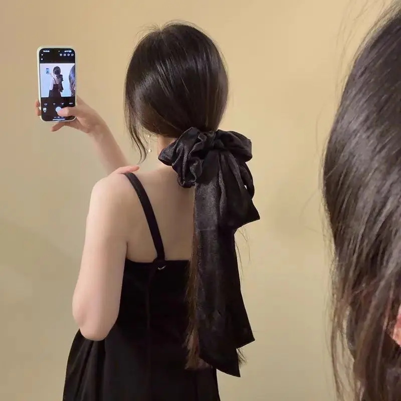 ชุดผูกผมโบว์วินเทจฝรั่งเศส - S - Scrunchie Satin Set บทวิจารณ์และราคา